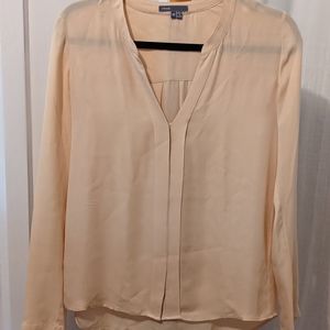 XS Vince silk blouse pink